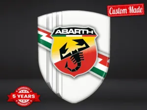 Fiat Abarth Stampa Adesivi Paraurti Sportivi Lusso Professionale